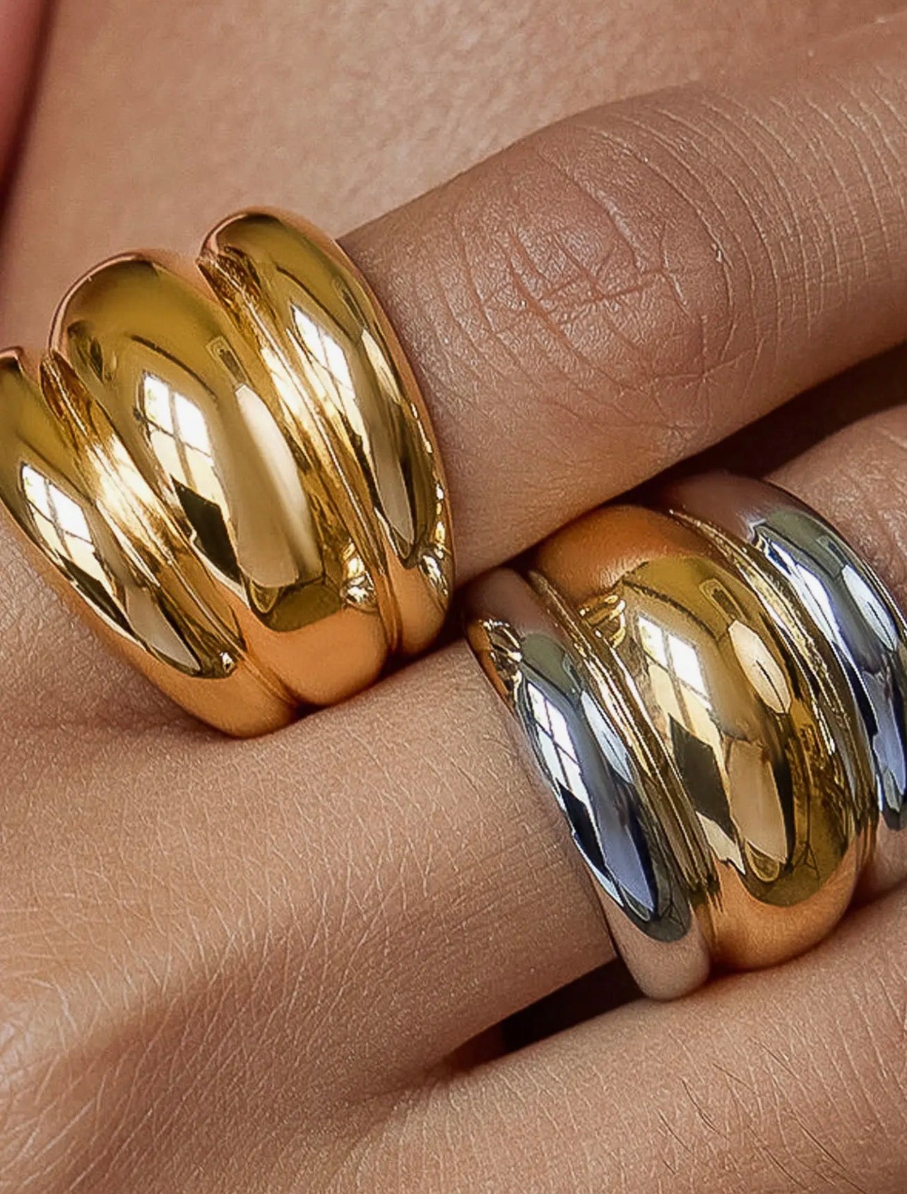 Dome statement Ring