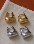 Geometric Hoop earrings