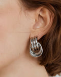 Silver Wanda Classic Hoop earring