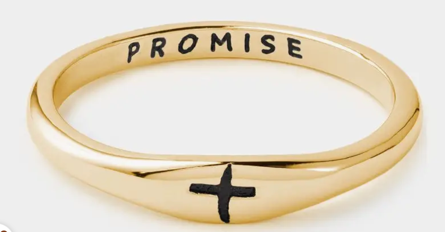 Gold Promise  ring