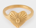 Radiant Heart Ring