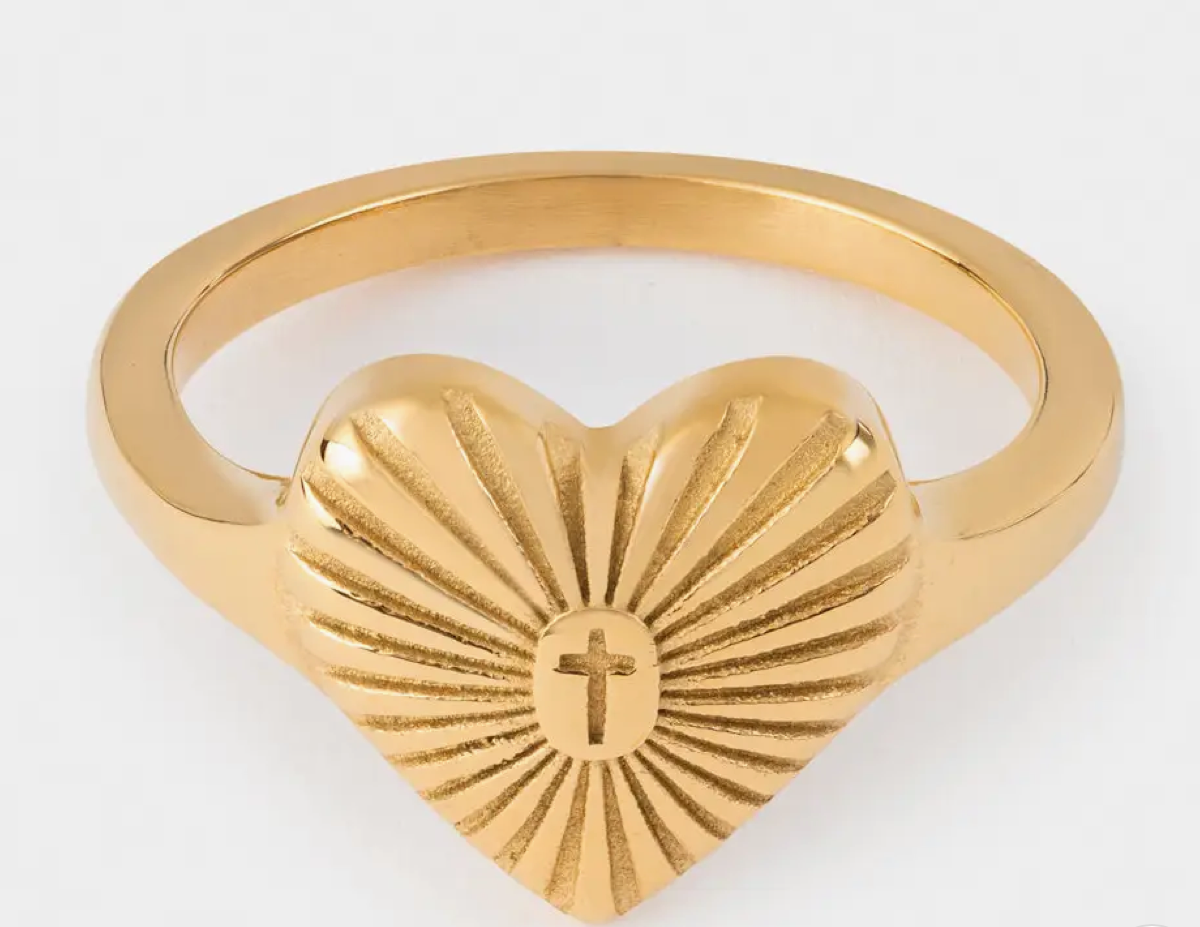 Radiant Heart Ring