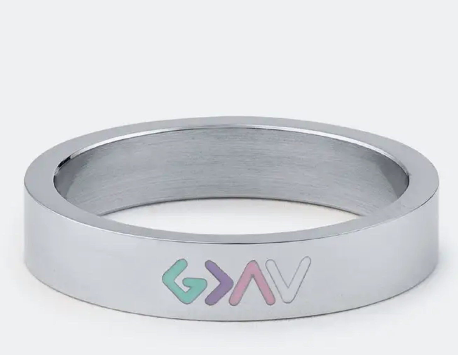 Silver Enamel High and Lows